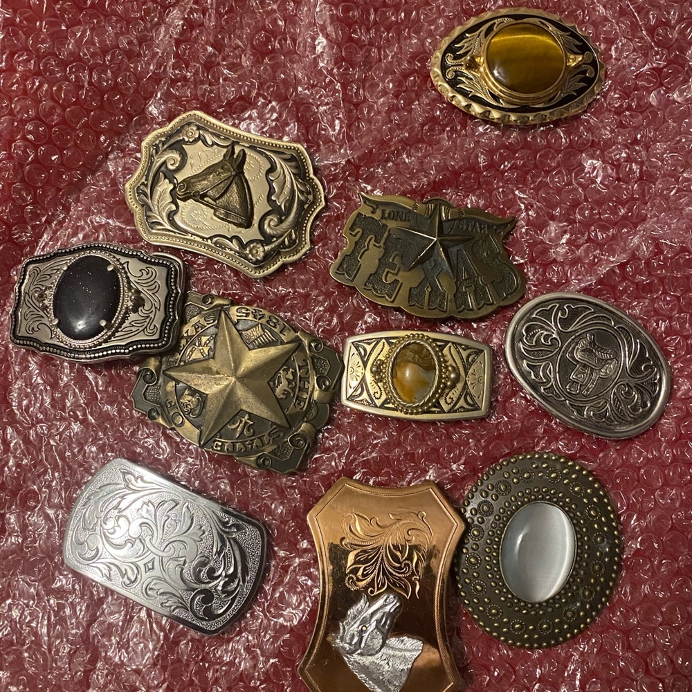 Belt Buckles Variety